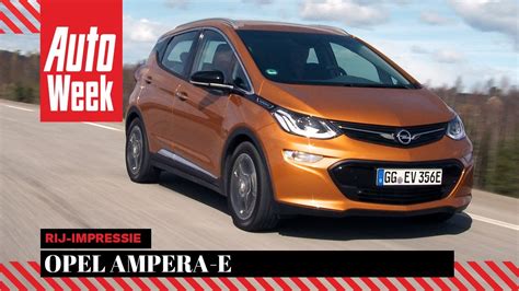 Opel Ampera E Autoweek Review English Subtitles Youtube