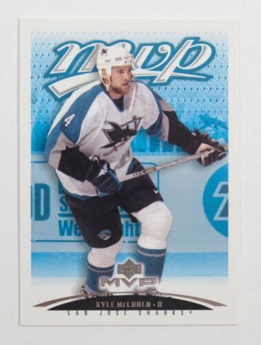 2003 04 Upper Deck MVP Hockey 355 Kyle McLaren EBay