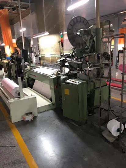 Used Sulzer G6100 190cm 280cm Jacquard Terry Towel Loom Jacquard Terry