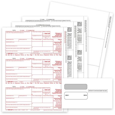 Official 1099 Forms And Envelopes For 2023 Zbp Forms