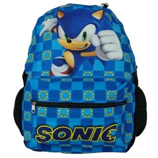 MOCHILA JUVENIL DE COSTAS SONIC Shopee Brasil