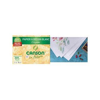 Pochette De Feuilles De Papier Canson C Grain X Cm G