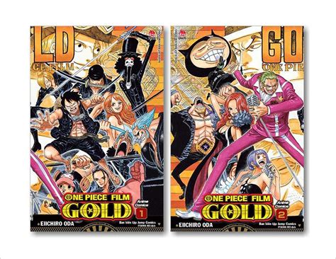 Combo Anime Comics One Piece Film Gold T P Nh Xu T B N Kim Ng