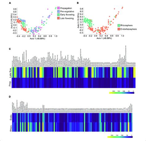 Spatio Temporal Variations In PICRUSt Predicted Pathways A PcoA