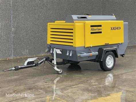 Atlas Copco Xas Dd Mobile Compressor For Sale Belgium Waregem Dd