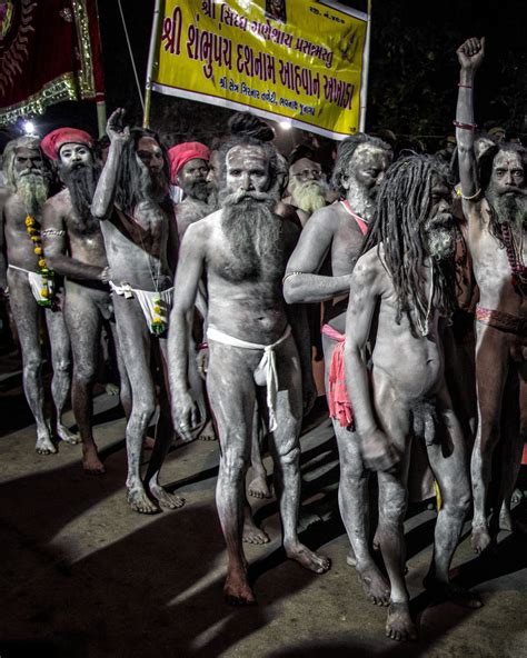 Naga Sadhus At The Bavnath Mela Louis Montrose Photography