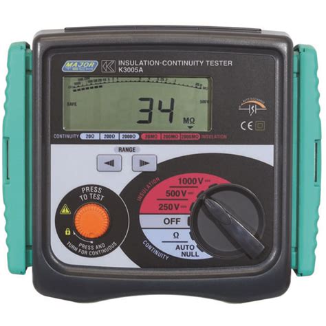 Major Tech Digital Insulation Tester K3005 ARB Electrical Wholesalers