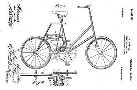 Le premier vélo électrique