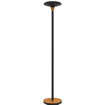 Unilux Baya Bamboo Standerlampe Sort