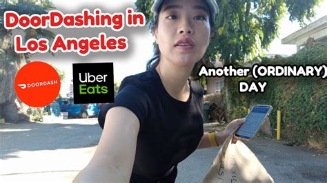 Door Dashing In Los Angeles Uber Eats Ride Along Shop And Pay Orders