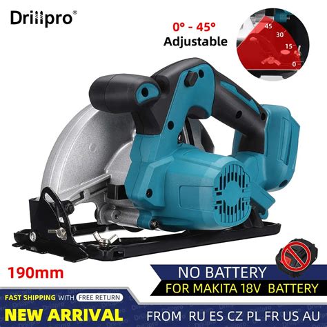 Drillpro V Brushless Electric Circular Saw W Rpm Electric