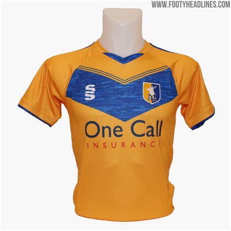 Mansfield Town 19-21 Home Kit Released - Footy Headlines