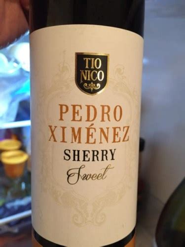 N V Tio Nico Pedro Ximénez Sherry Sweet Vivino US