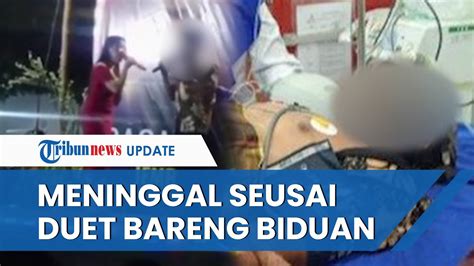 Detik Detik Kades Di Jember Ambruk Saat Duet Bareng Biduan Meninggal