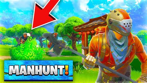 Full Map Manhunt In Fortnite Battle Royale Youtube