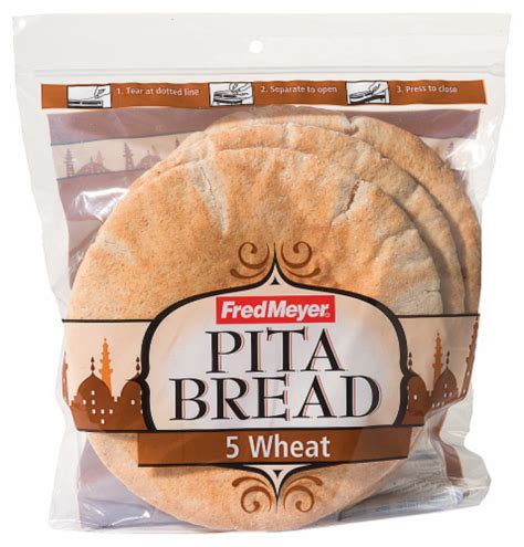 Fred Meyer® Wheat Pita Bread 10 Oz Fred Meyer