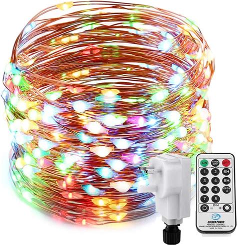 20m 200 LED Copper Wire Fairy Lights With Plug NEXVIN Waterproof