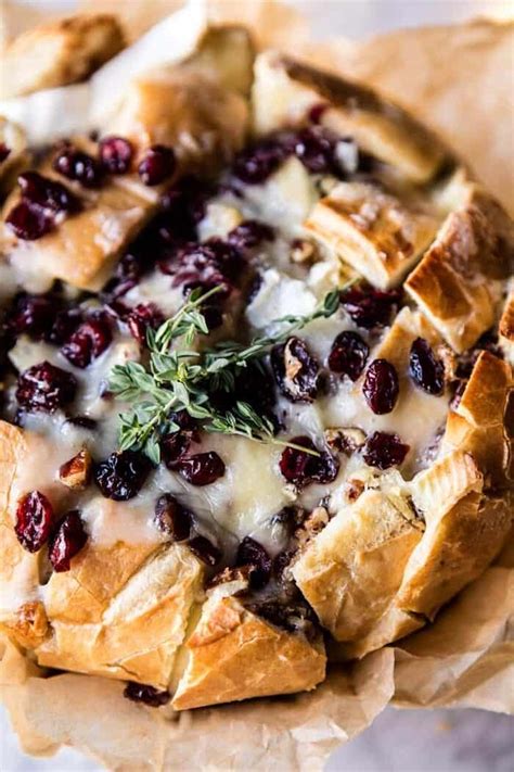 Cranberry Brie Pull Apart Bread Half Baked Harvest