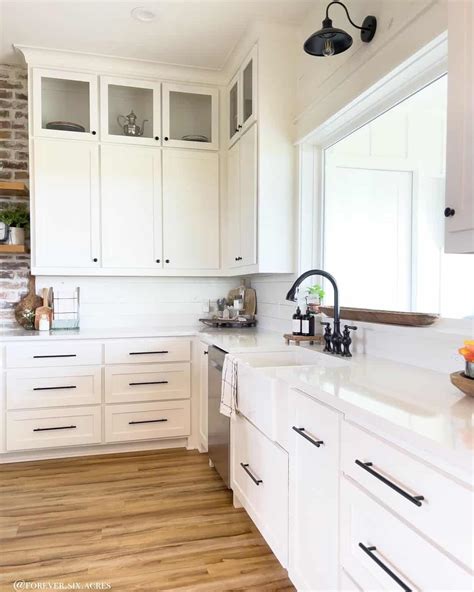 White Horizontal Shiplap Kitchen Backsplash Soul Lane