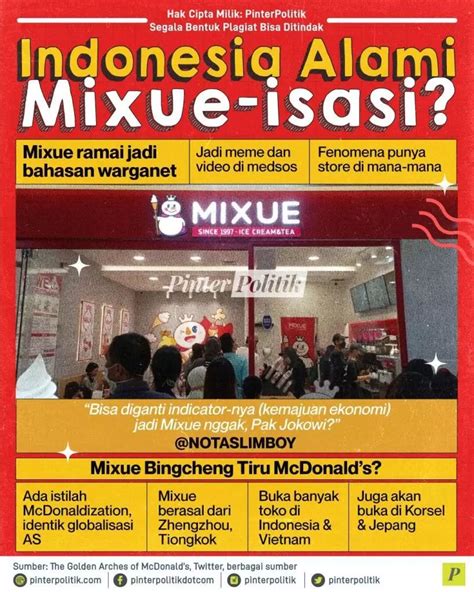 Indonesia Alami Mixue Isasi