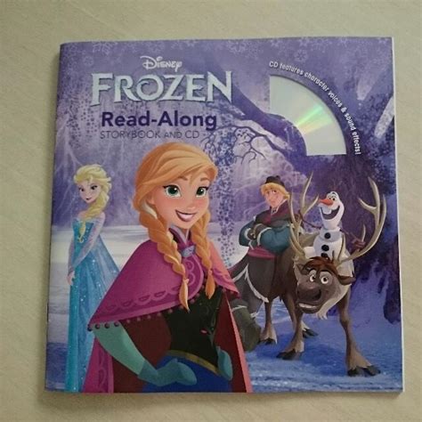 Frozen Read Along Storybook And Cd Hobbies And Toys Books And Magazines