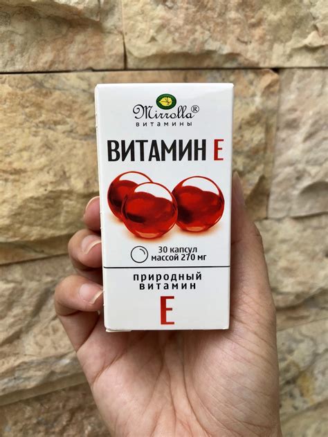 Vitamin E đỏ 270mg Mirrolla Của Nga 30 Viên Sahastore