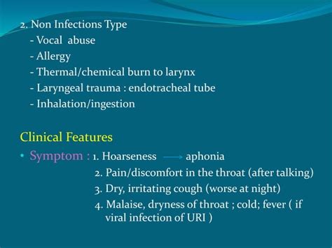 K Acute Chronic Laryngitis Ppt Pptx