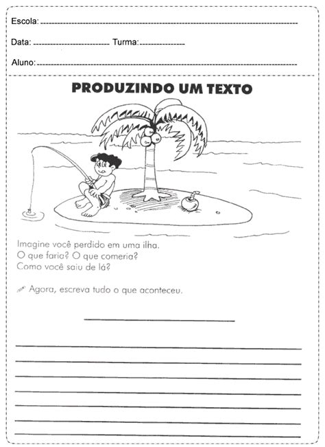 Atividades De Produ O De Texto Para O Ano Educa O Online