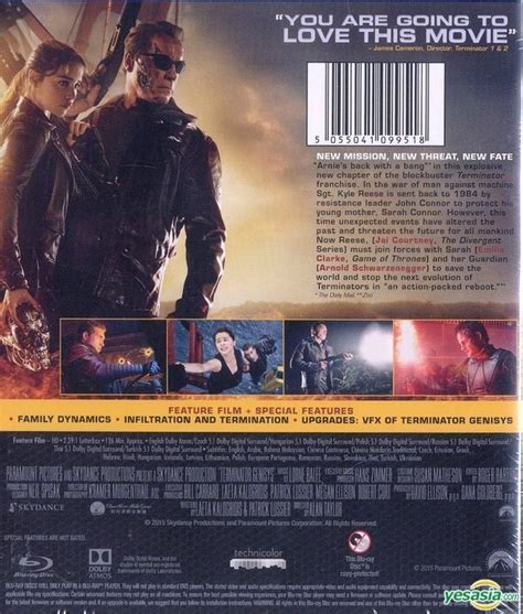 Yesasia Terminator Genisys Blu Ray D Hong Kong Version