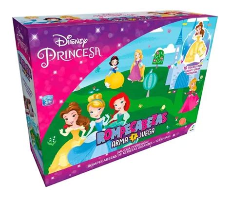 Disney Princesa Rompecabezas Arma Y Juega 10 Figuras Novelty