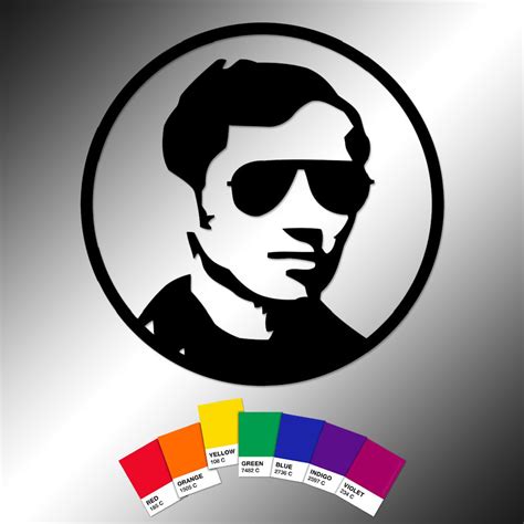 1x Sticker Jose Rizal Sunglasses Thug Life Vinyl National