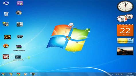 Windows 7 Personalizar Pantalla De Inicio Cambiar Imagen Youtube