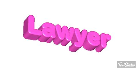 Lawyer Word Animated GIF Logo Designs