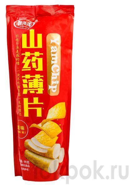 Чипсы Shuyangyang Yam Chip Оригинальные, 90 гр – купить за 120 руб ...