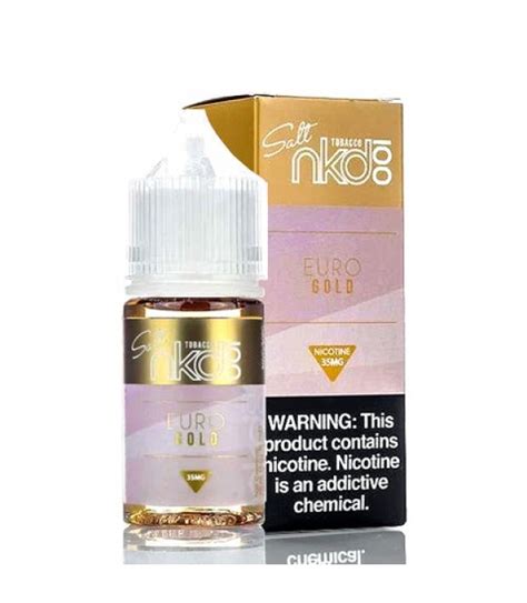 Euro Gold Nic Salt Version Naked E Juice E Liquids