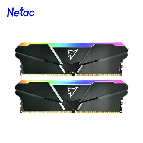 Memoria Ram Netac Ddr Rgb Gamer Gb Gb Mhz Placa Amd