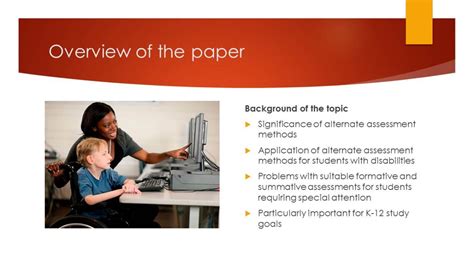 Alternate Assessments for Students With Learning Disabilities - 1356 ...