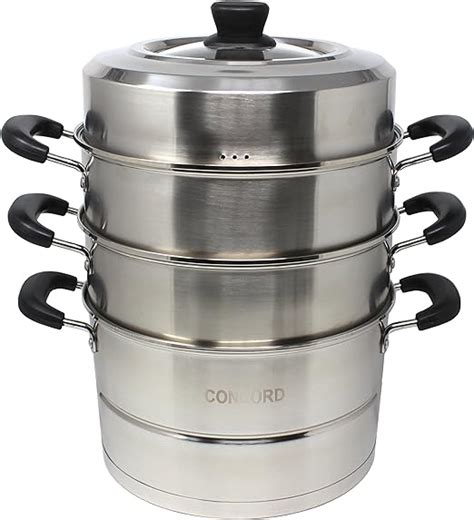 Amazon Concord Tier Premium Stainless Steel Steamer Set Cm