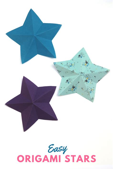 Easy Origami Star — Gathering Beauty | Easy origami star, Origami easy ...