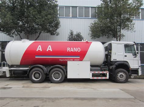 Sinotruk Howo X L Lpg Tank Truck Tons Lpg Bobtail M Lpg