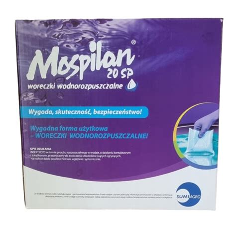 Mospilan 20 SP 600g środek owadobójczy 13728532177 Allegro pl