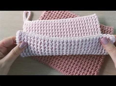 How To Crochet The Thermal Half Double Crochet Stitch Version