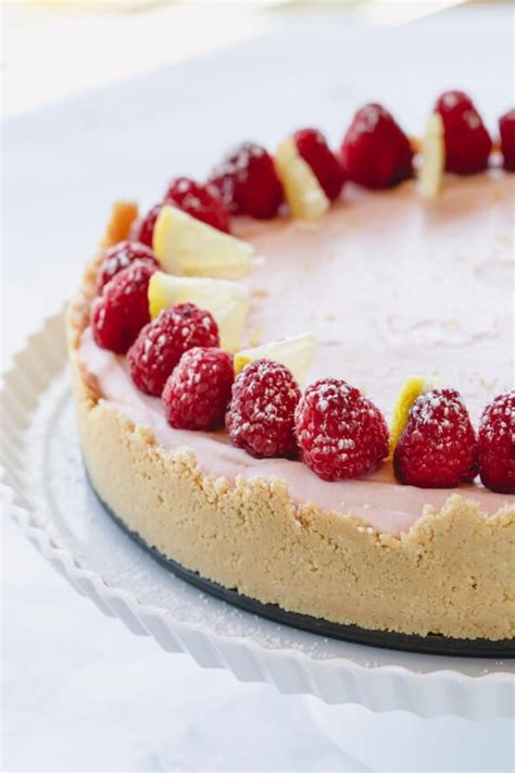 No Bake Lemon Raspberry Cheesecake ~sweet And Savory