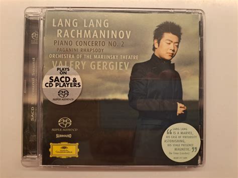 SACD Hybrid Lang Lang Rachmaninov Piano Concerto No 2 2005