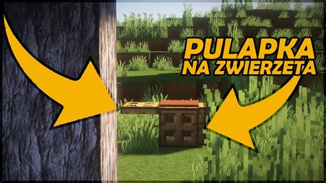 JAK ZROBIĆ PUŁAPKĘ NA ZWIERZĘTA W MINECRAFT YouTube