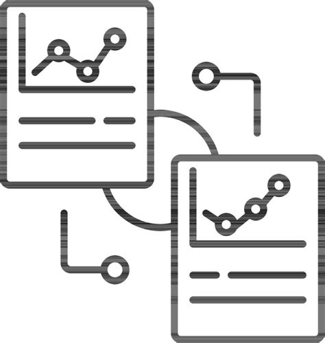 Flat Style Document Exchange Icon In Line Art 24368184 Vector Art At