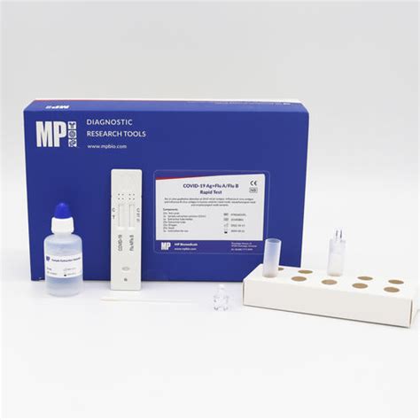 Rapid Antigen Test MP Biomedicals COVID 19 Flu Seasonal