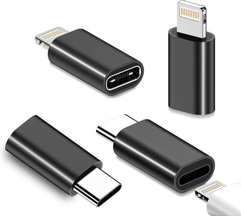 Amazon Packusb C Male To Lightning Lightning To Usb C Female