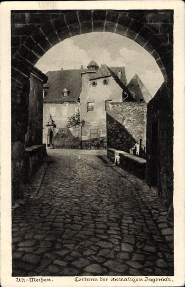 Ansichtskarte Postkarte Meißen in Sachsen Altstadt akpool de