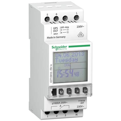 Horloge modulaire pour tableau électrique interrupteur horaire